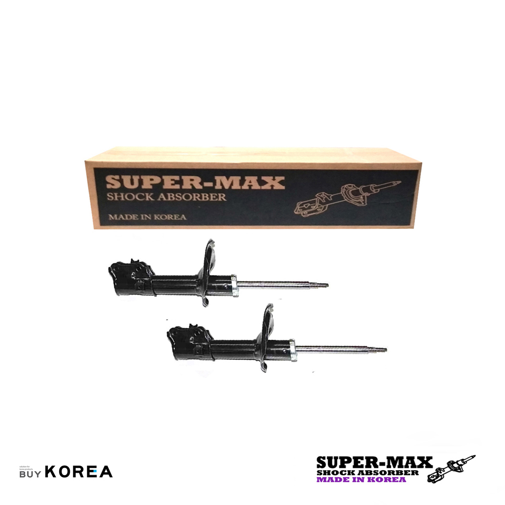 Kia Rio JB 2005-2011 Front Left And Right Supermax Gas Shock Absorbers